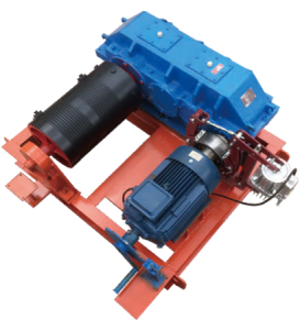 QPQ-JH-50~5000KN单吊点大传动比闭式卷扬启闭机